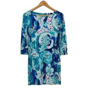 SOLD Lilly Pulitzer Sophie Dress in “Aquatic Garden”